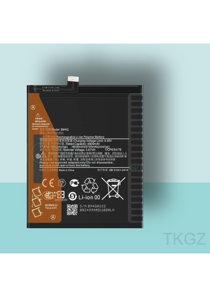 - Xiaomi Poco F2 Pro - BM4Q - Batarya Pil Orijinal Sıfır