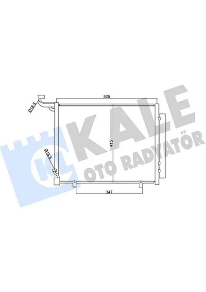 357720 Klima Radyatoru 2113906 H1BH19710AB