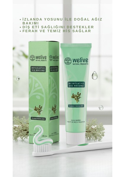 İzlanda Yosunlu Diş Macunu 100 ml – Bitkisel İçerikli Günlük Ağız Bakımı fiyatları