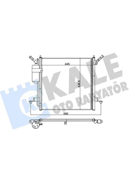 393100 Klima Radyatoru 7812A171 MN123606