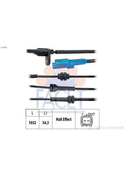 210025 Abs Sensoru On 4545E4 4545J9 9665455580