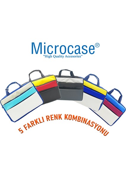 Samsung S10 Lite 10.9 Inch ile Uyumlu Tablet Macbook Laptop Tablet Çantası 2 Bölmeli AL4821 modelleri