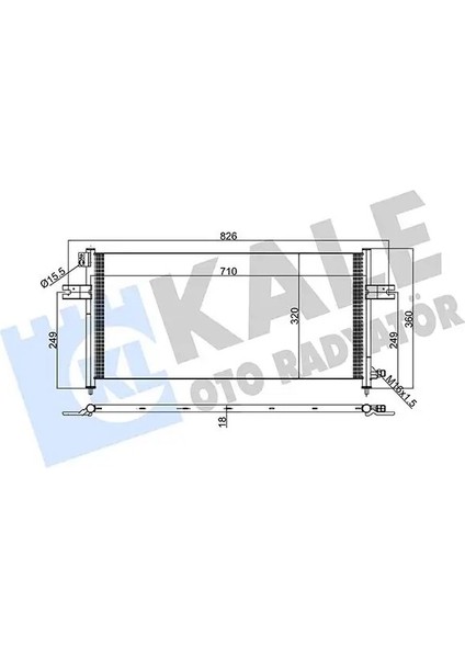 388700 Klima Radyatoru 921103S200 921103S401 92110VJ200