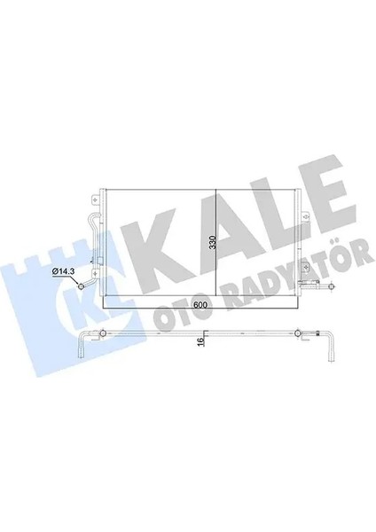 350585 Klima Radyatoru 2S6519710BB