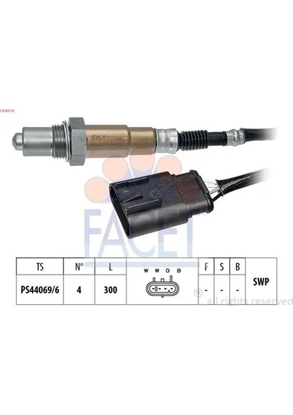 108210 Oksijen Sensoru 55249877 K68254612AA