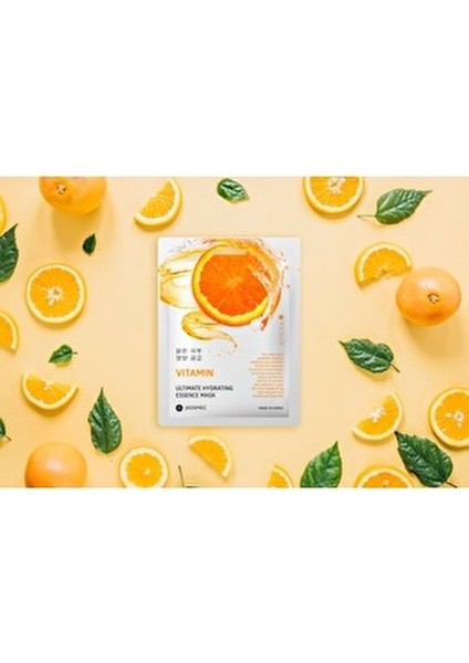 Vitamin Ultimate Hydrating Yüz Maskesi Hyaluronik Asit İçerikli 25 ml Tüm Cilt Tipleri İçin