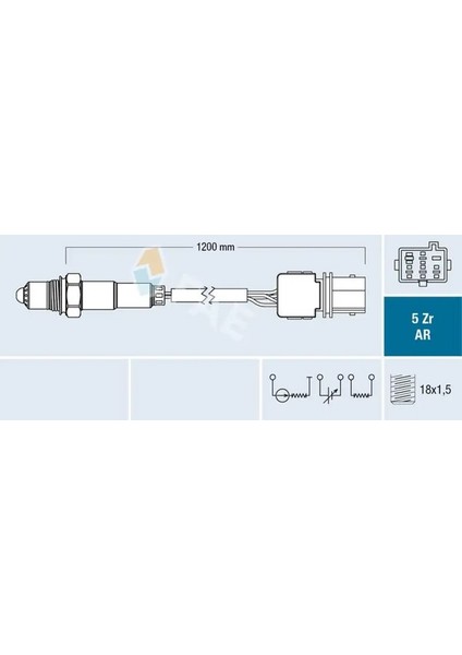 75005 Oksijen Sensoru 30637519 306375190 8627750