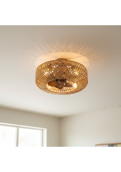 Hasır Tavan Vantilatör 4*E27 KCF301 modelleri