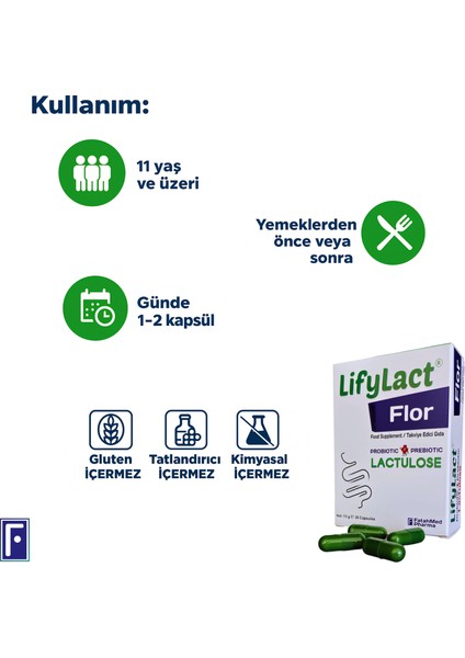 B Kompleks & L- Karnitin + Lifylact Flor Probiyotik , Prebiyotik modelleri
