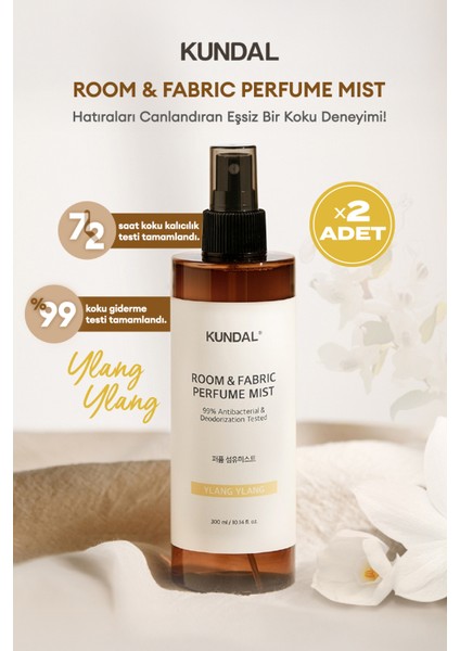 Oda ve Kumaş Kokusu Kundal Room & Fabric Perfume Mist (Ylang Ylang) 300 ml