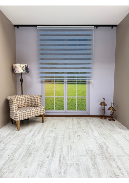 Mavi Zebra Stor Perde , Mekanizmalı, Kolay Montaj