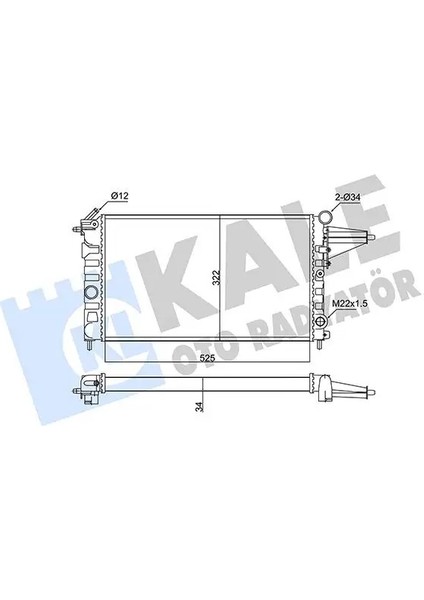 348210 Motor Radyatoru 1300087 90264491