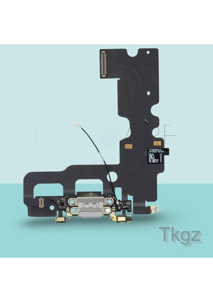 Apple Iphone 7 Full Şarj Soketi Filmi Flex Orjinal (Gümüş)