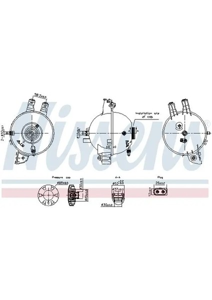 996167 Yedek Su Deposu 17138610660 17138742660