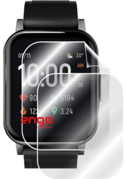 Haylou Smart Watchh 2 Ekran Koruyucu Tpu Film Şeffaf 2 Adet