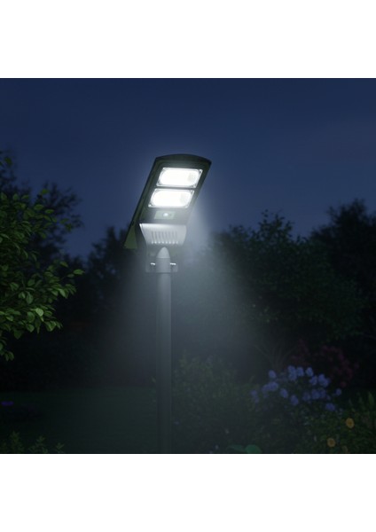 Çiğdem Solar Ledli 100W Uzaktan Kumandalı Sokak Armatür KST221 modelleri