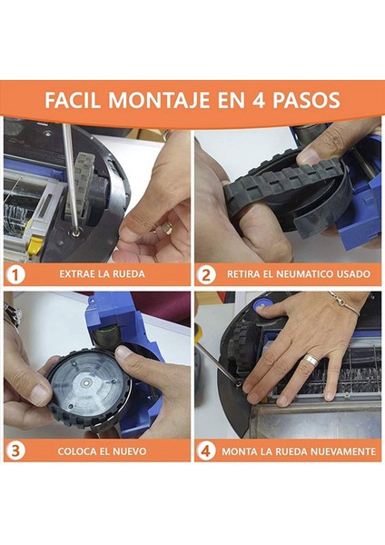 Irobot Roomba Robot Vakum Temizleyici Serisi 500 600 700 800 I7 S9 Irobot Tekerlek Yedek Parçaları Için 40PCS Lastikler (Yurt Dışından) modelleri