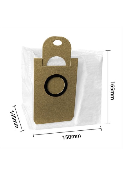 24PCS Xiaomi Lydsto G2 Için Toz Çantası Robot Elektrikli Süpürge Yedek Yedek Parça Çöp Çanta Ev Temizliği (Yurt Dışından) modelleri