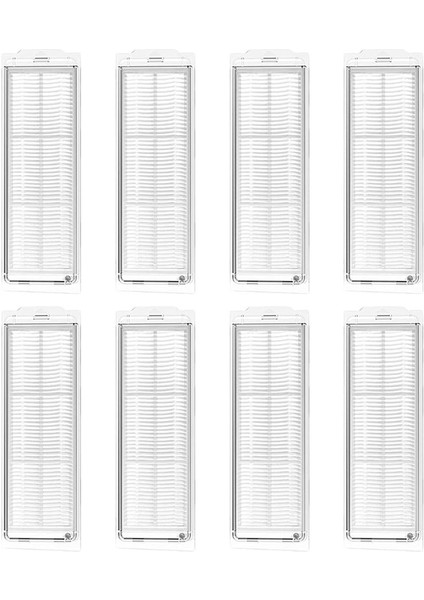 Wyze WVCR200S Robot Vakum Süpürge Yedek Yedek Parçalar Için Uyumlu 8 Pcs Hepa Filtresi Uyumlu (Yurt Dışından)