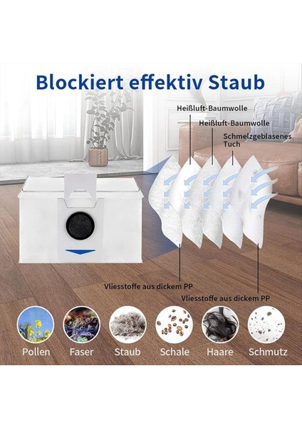Ecovacs Için Debot T30 Pro / T30 Pro Omni / T30 Max / Yedı M12 Pro+ Ana Yan Fırça Yığın Filtresi Mop Bez Torbaları (Yurt Dışından) fırsatları