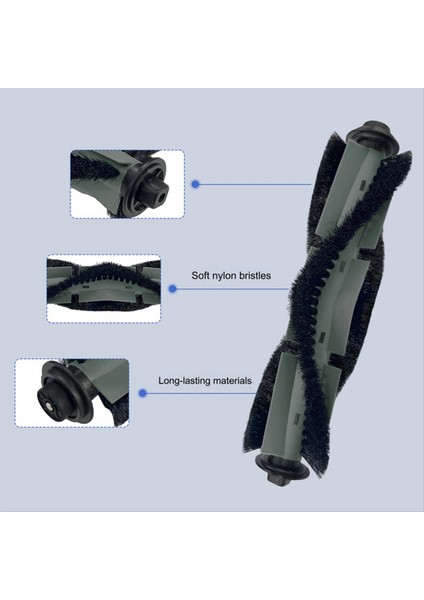 Airrobo P20 Robot Vakum Süpürücü Ana Yan Fırça Hepa Filtre Aksesuarları Yedek Yedek Parçalar Için Uyumludur (Yurt Dışından) fiyatları