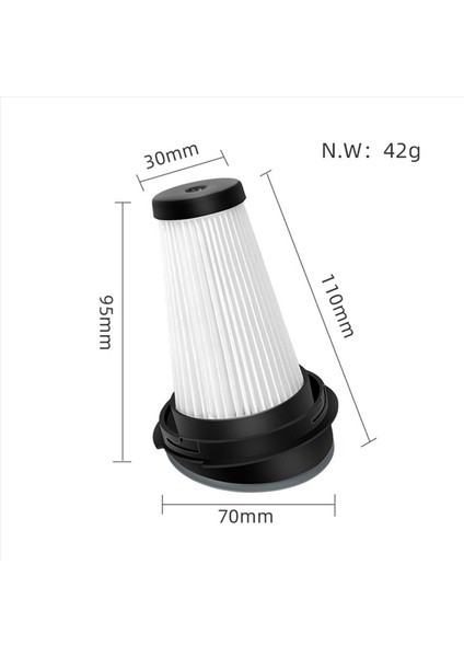 6x Hepa Filtre Rowenta ZR005202 Için Vakum Süpürge Parçaları ZR005202 RH72 X-Pert Easy 160 Tefal TY723 Için Moullinex Için (Yurt Dışından) fırsatları