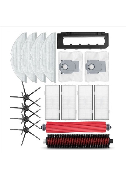 Xiaomi Için 2x Roborock S7 Maxv / S7 Maxv Plus / S7 Maxv Ultra / G10S Robot Vakum Parçaları Fırça Hepa Filtresi (Yurt Dışından) fiyatları