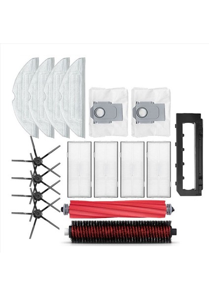 Xiaomi Için 2x Roborock S7 Maxv / S7 Maxv Plus / S7 Maxv Ultra / G10S Robot Vakum Parçaları Fırça Hepa Filtresi (Yurt Dışından) modelleri