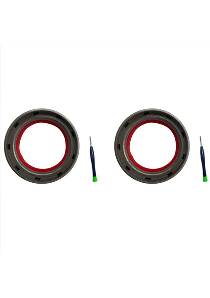 2x Dy-Son V11/SV14/SV15 Vakum Süpürge Parçaları Için 2x Toz Çöp Sızdırmazlık Halkaları Dy-Son Bın Cups 970050-01 Için Uyumlu (Yurt Dışından)