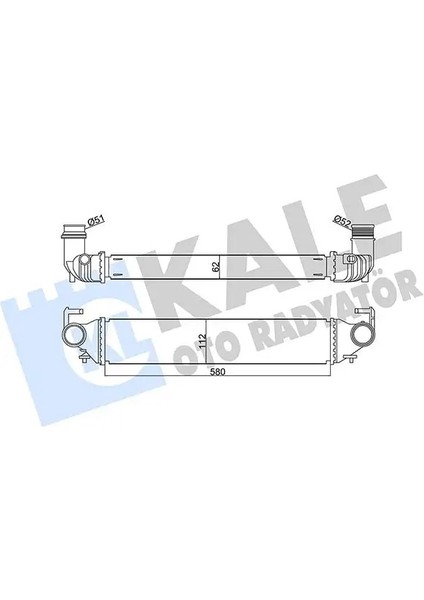 350965 Turbo Radyatoru 51965901 51965908 51966750