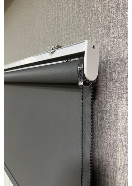 Stor Perde Ithal Mat Polyester Antrasit P1090 modelleri