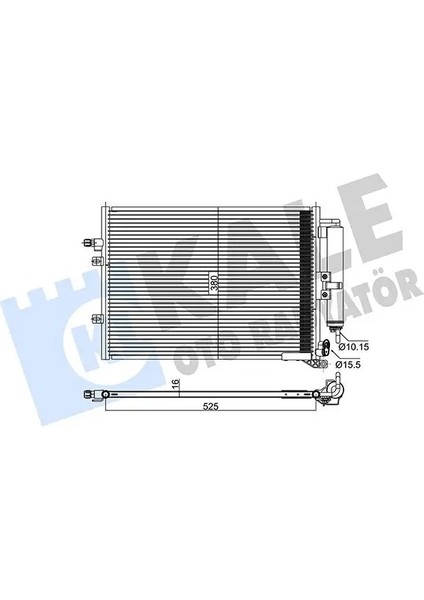 345310 Klima Radyatoru 8200468911 8200688392