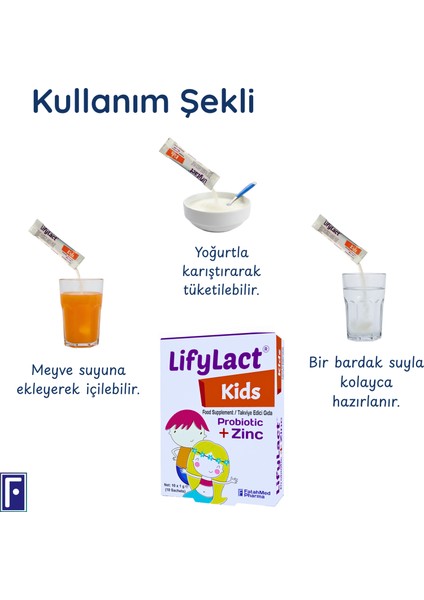 Kids Probiyotik , Prebiyotik Saşe ,çinko fırsatları