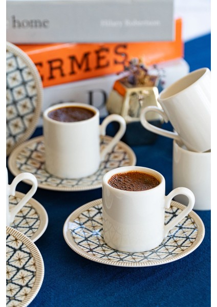 Beste 4 Parça 2 Kişilik Porselen Kahve Fincan Takımı fiyatları