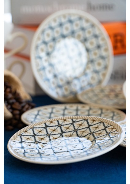 Beste 4 Parça 2 Kişilik Porselen Kahve Fincan Takımı modelleri