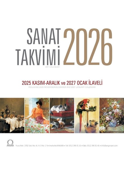 2026 Sanat Masa Takvimi