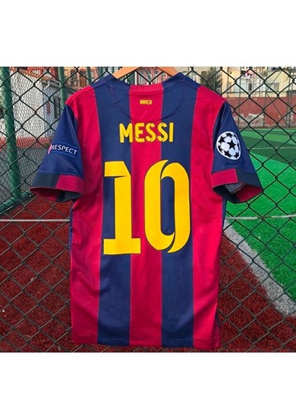 F.c B.a.r.c.e.l.o.n.a 2015 Şampiyonlar Ligi Finali Lionel Messi Nostalji Forması