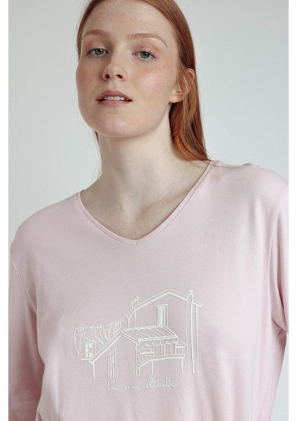 63602 Pembe Pijama Takımı modelleri