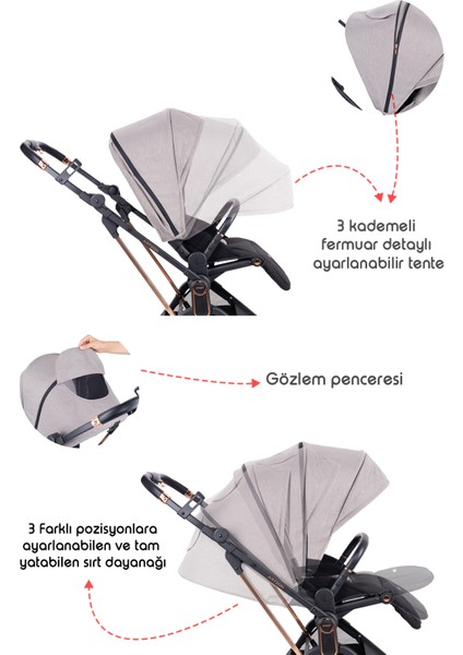 Arteon Travel Sistem Bebek Arabası 2244 fırsatları