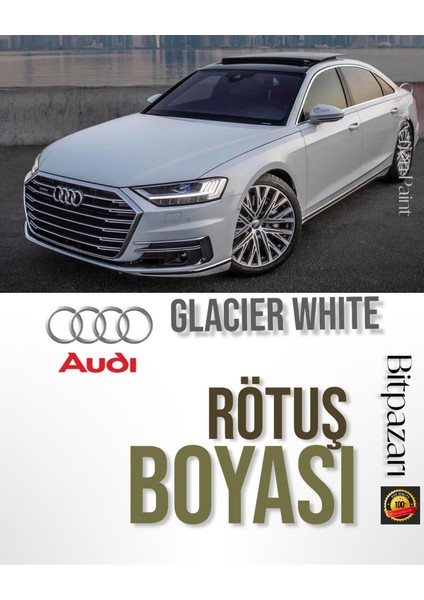 Audı Glacier White LS9R - Profesyonel Orjinal Rötuş Boyası 25ML.