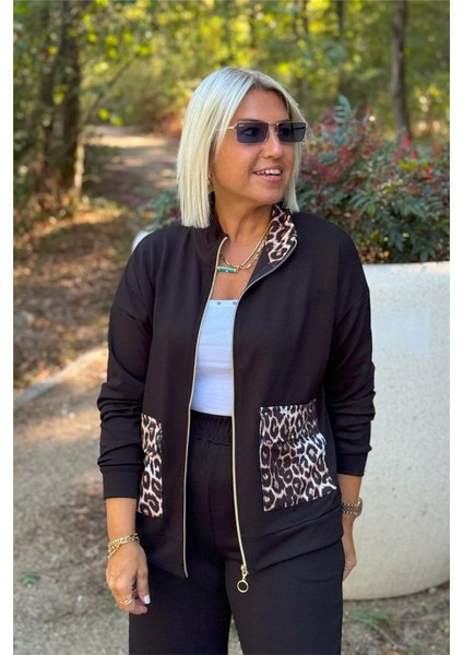 Kadın Uzun Kollu Lepoar Cep Detay Modal Kumaş Ikili Takım indirimleri