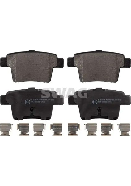 50916571 Arka Fren Balatasi 1356392 1521329 1522073