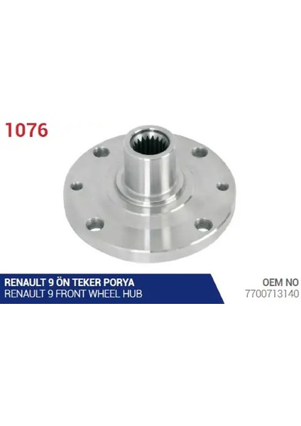 1076 On Poyra 7700719140 (2 Adet Fiyatıdır)