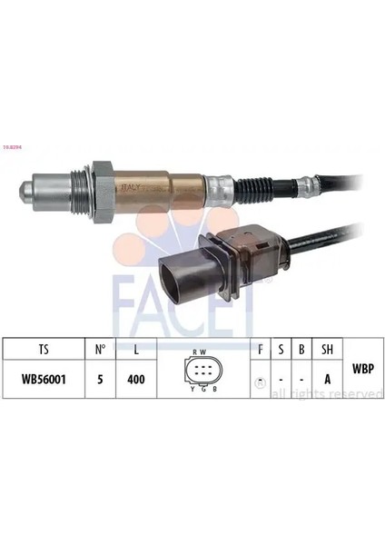 108394 Oksijen Sensoru 1618AV 1618KN 1618LT