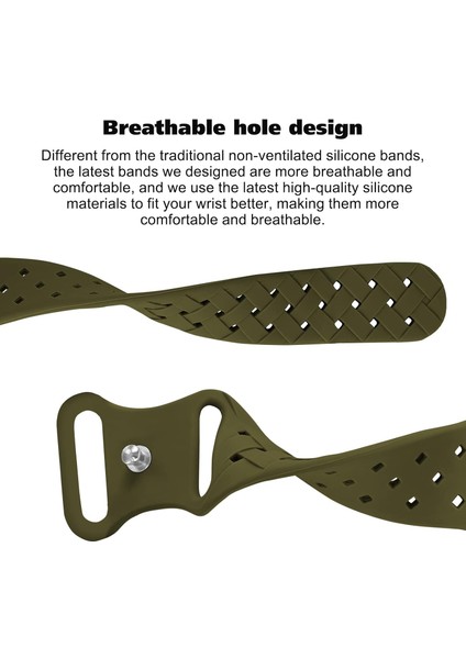 Apple Watch Seri 49/46/45/44/42 mm Uyumlu Soft Silikon Ayarlanabilir Kordon fiyatları