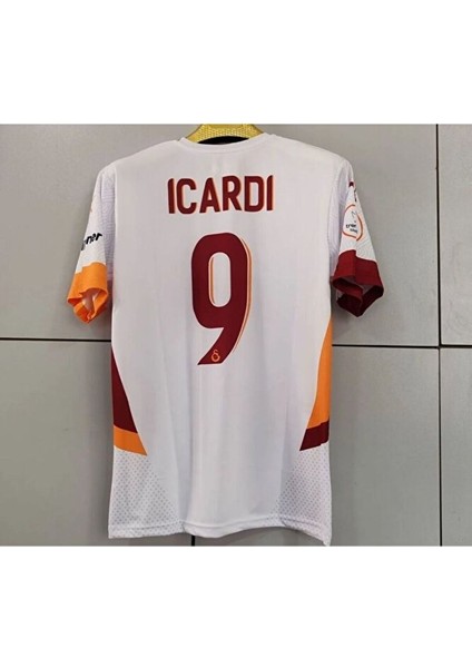 Gâlâtâsârây-Icardi 5 Yıldız New Sezon Futbol Forması Beyazz