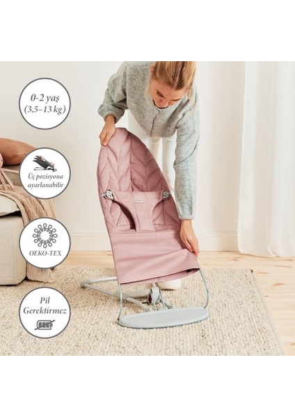 Blıss Ana Kucağı Petal Woven Cotton / Dusty Pınk fiyatları