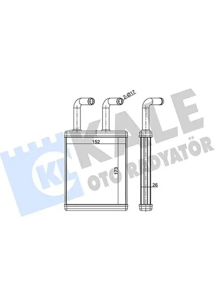 346785 Kalorifer Petegi 0K75A61A10 OK75A61A10