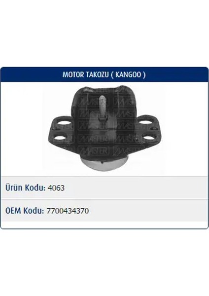 M4063 Motor Takozu 7700434370
