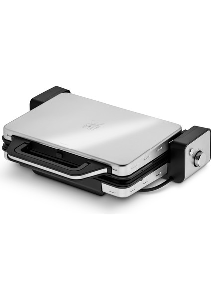 Lono Contact Grill Çelik 2 Bölmeli Elektrikli Izgara & Tost Makinesi 2100 W